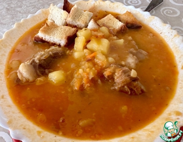 Гороховый суп. Деревенская классика Гороховый суп. Деревенская классика