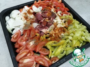 Говядина с овощами запеченная Belen Tava