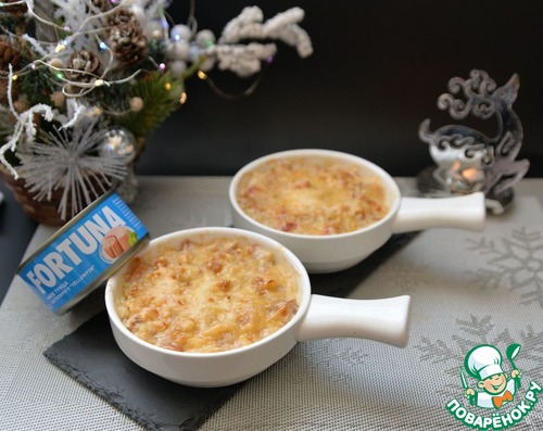 Гратен из фасоли и тунца Гратен из фасоли и тунца