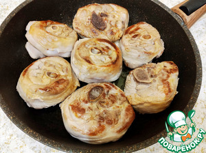 Гречка по-купечески с индейкой и грибами
