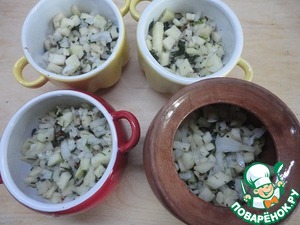 Гречневая каша с грибами и сельдереем