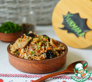Гречневая каша с уткой по-купечески
