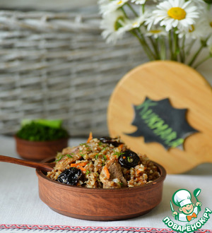 Гречневая каша с уткой по-купечески
