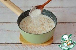 Гречнево-полбяная каша на молоке