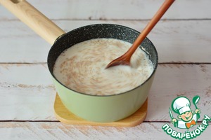 Гречнево-полбяная каша на молоке