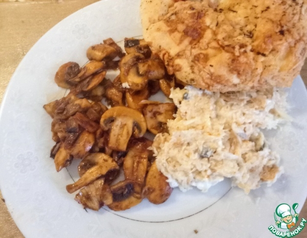 Грибы с чипотле и сельдереевым релишем Грибы с чипотле и сельдереевым релишем