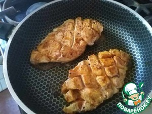 Грудка запечённая со сметаной