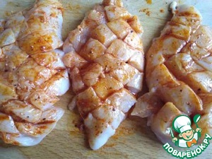 Грудка запечённая со сметаной