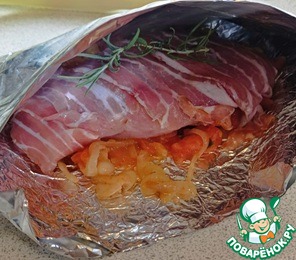 Грудки индейки в фольге Грудки индейки в фольге