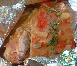 Грудки индейки в фольге Грудки индейки в фольге