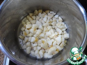 Грушево-имбирное суфле