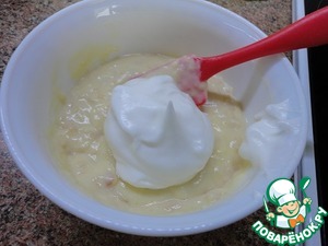 Грушево-имбирное суфле