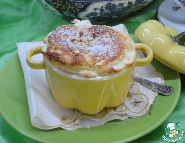 Грушево-имбирное суфле