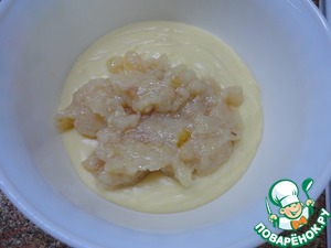 Грушево-имбирное суфле