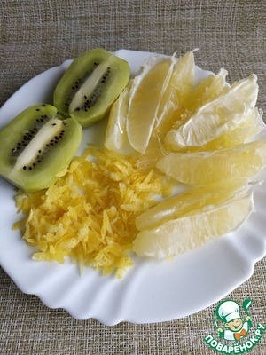 Грушевое варенье с лимоном и киви Грушевое варенье с лимоном и киви