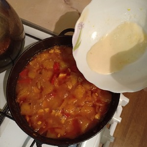 Гуляш с болгарским перцем Гуляш с болгарским перцем