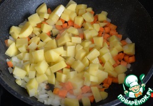 Густая похлёбка с фрикадельками и шпинатом Густая похлёбка с фрикадельками и шпинатом