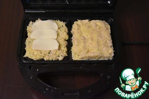 Хашбраун в вафельнице Хашбраун в вафельнице