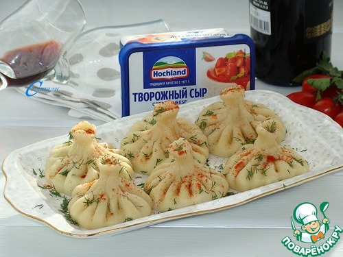 Хинкали с сыром Хинкали с сыром