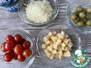 Холодная паста с тунцом