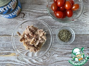 Холодная паста с тунцом