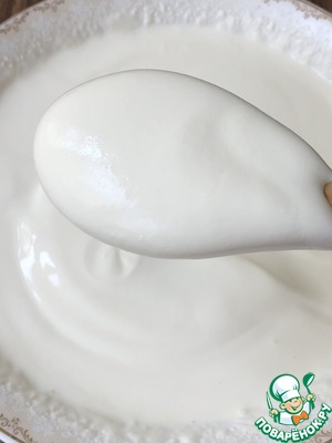 Холодный десерт "Не лимонный поссет" Холодный десерт "Не лимонный поссет"