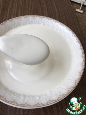 Холодный десерт "Не лимонный поссет" Холодный десерт "Не лимонный поссет"