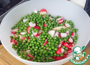 Холодный салат по-корейски