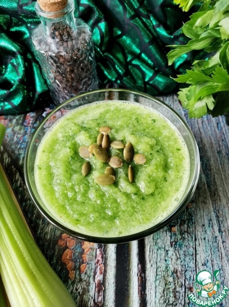 Холодный сельдереевый суп