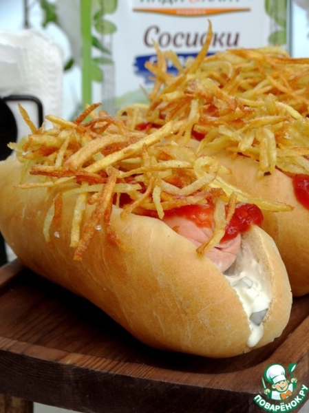 Хот-дог-гриль с картофелем пай Хот-дог-гриль с картофелем пай