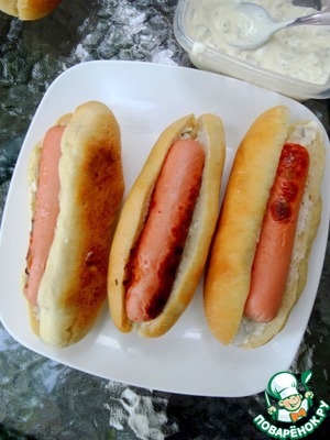 Хот-дог-гриль с картофелем пай Хот-дог-гриль с картофелем пай