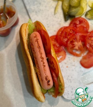 Хот-дог "Новогодний"