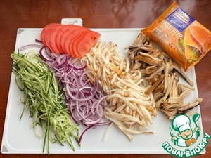 Хот-доги с копченым кальмаром