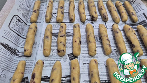 Хрустящие палочки с клюквой к глинтвейну