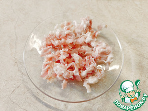 Хрустящие шампиньоны с беконом и чесноком