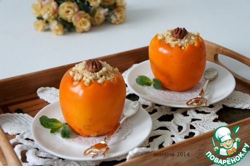 Хурма в стиле чизкейк Хурма в стиле чизкейк