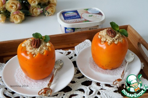 Хурма в стиле чизкейк Хурма в стиле чизкейк