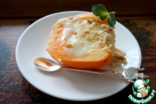 Хурма в стиле чизкейк Хурма в стиле чизкейк