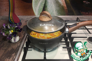 Икра кабачковая с острым соусом кимчи