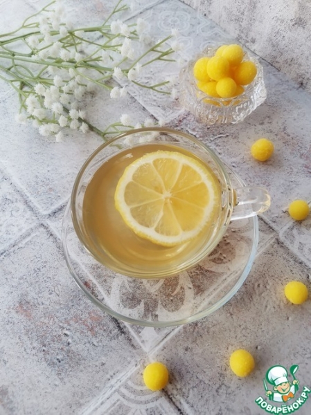 Имбирный чай с розмарином Имбирный чай с розмарином