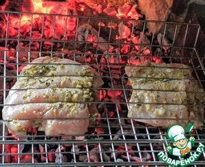 Индейка на открытом огне