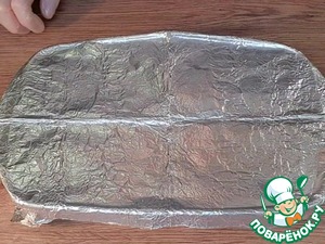 Индейка с грибами на овощной подушке Индейка с грибами на овощной подушке