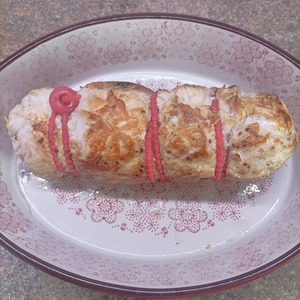 Индейка с яблоками и соусом Индейка с яблоками и соусом