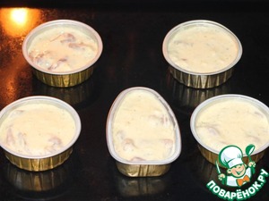 Индейка запеченная в луковом кляре