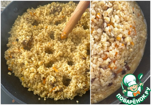 Индюшачьи желудки с булгуром