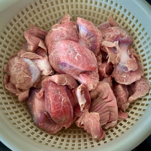 Индюшачьи желудки с булгуром