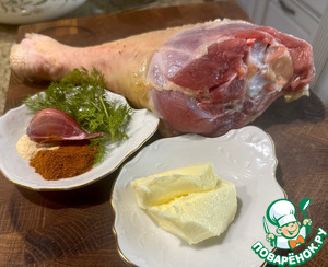 Индюшка. Голень в духовке Индюшка. Голень в духовке