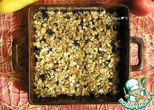 Яблочно-банановый крамбл Яблочно-банановый крамбл