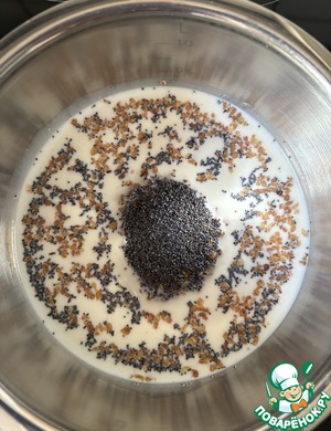 Яблочно-гречневая каша с клюквой Яблочно-гречневая каша с клюквой