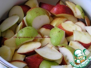 Яблочно-грушевый кисель Яблочно-грушевый кисель